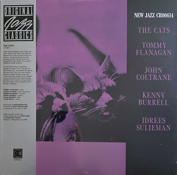 Tommy Flanagan, John Coltrane, Kenny Burrell, Idrees Sulieman