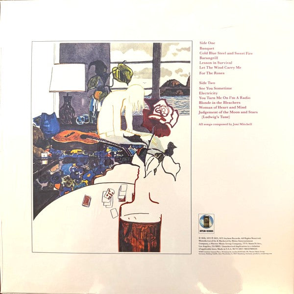 Joni Mitchell For The Roses - For The Roses – On Vinyl